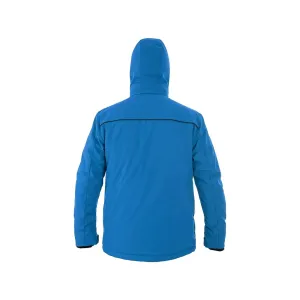 Męska kurtka softshell wodoodporna CXS Vegas Canis kolor niebiesko-czarny - 2